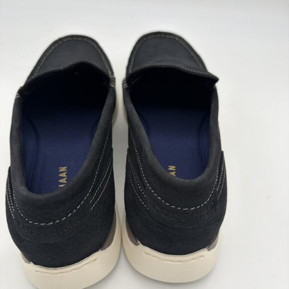 New Cole Haan Grand Atlantic Venetian Loafer Men's 8.5 M Black C33030 - Picture 6 of 10